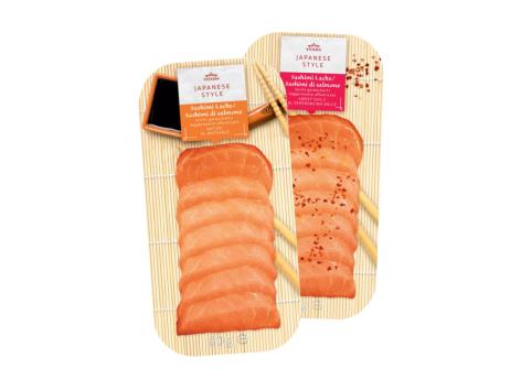 Sashimi di salmone