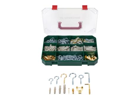 Ganci, tasselli, chiodi o fascette fermacavo