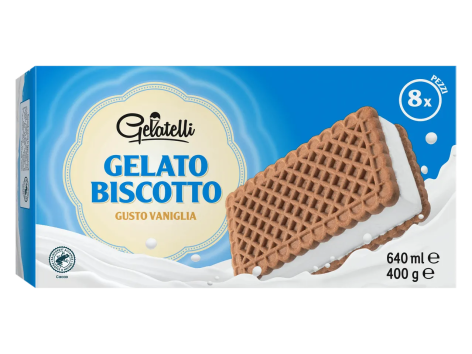 Gelato biscotto