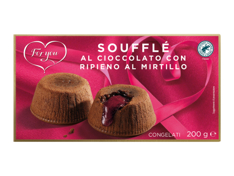 Soufflé al mirtillo