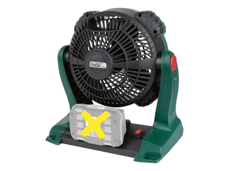 Ventilatore ricaricabile