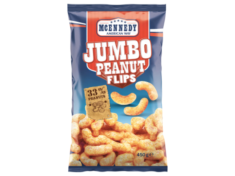 Snack di mais e arachidi