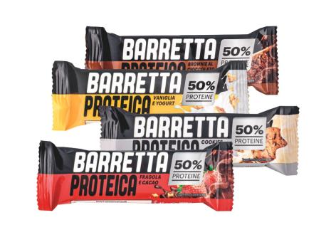 Barrette proteiche 50% proteine