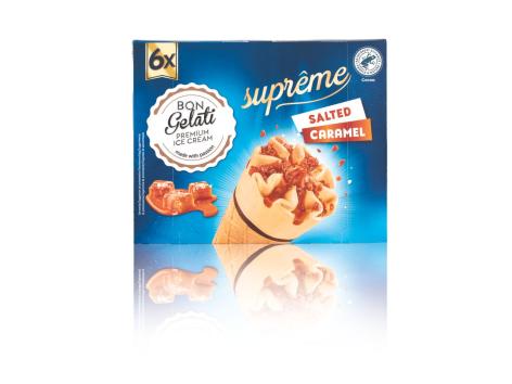 Coni gelato Caramello salato