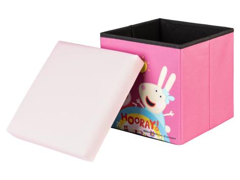 Pouf contenitore per bambini "Peppa Pig"