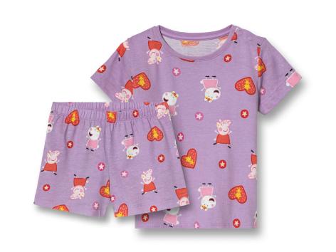 Pigiama corto da bambina "Peppa Pig"