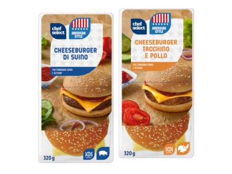 Cheeseburger con ketchup