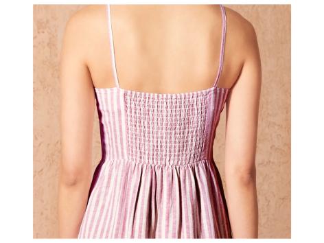 Vestito in lino da donna