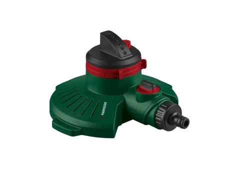 Irrigatore circolare, oscillante o rotante a 3 bracci