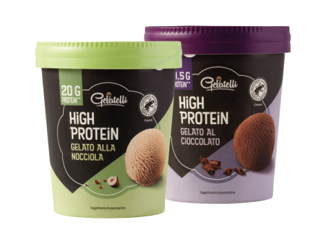 Gelato high protein