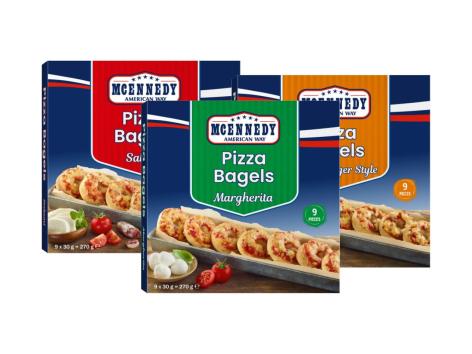 Pizza Bagels