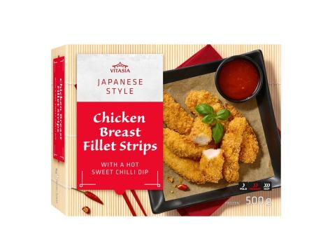 Filetto di petto di pollo a strisce