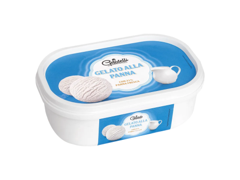 Vaschetta gelato alla panna