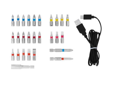 Avvitatore ricaricabile con impugnatura girevole