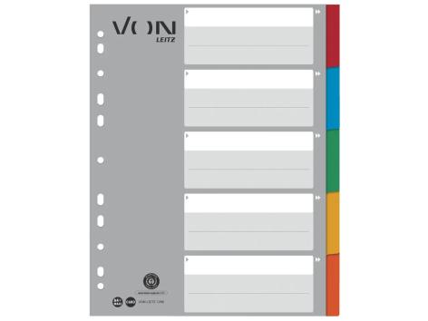 Divisori per raccoglitori ad anelli A4