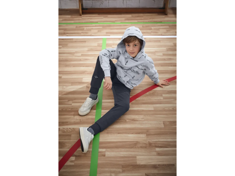 Felpa con cappuccio da bambino