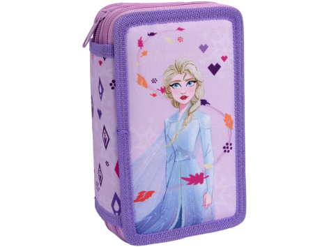 Astuccio a tre cerniere "Jurassic World, Frozen, Spiderman, Lilo & Stitch"