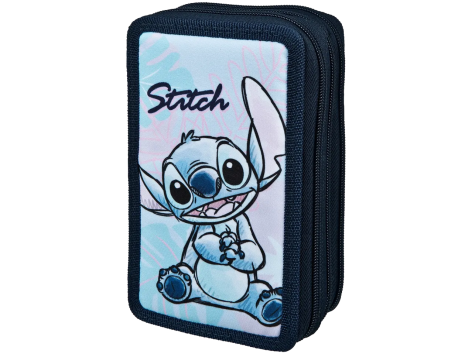 Astuccio a tre cerniere "Jurassic World, Frozen, Spiderman, Lilo & Stitch"