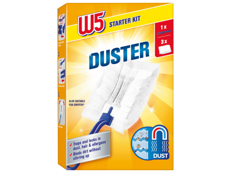 Set con piumino catturapolvere