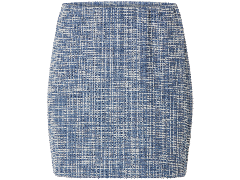 Minigonna in tweed da donna