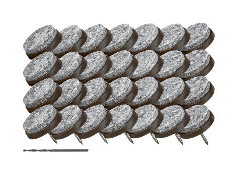 Set feltrini, protezioni adesive o cunei fermaporta