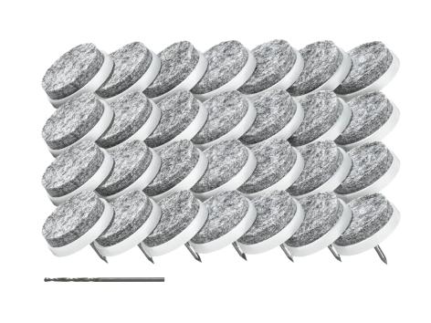 Set feltrini, protezioni adesive o cunei fermaporta