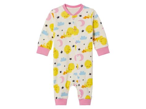 Pigiama intero da neonata "Looney Tunes"