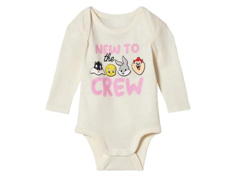 Body a manica lunga da neonata "Looney Tunes"