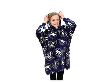 Pile con cappuccio da bambini "Wednesday"