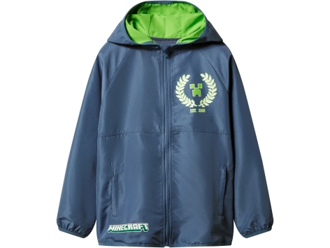 Giacca a vento da bambino “Minecraft”