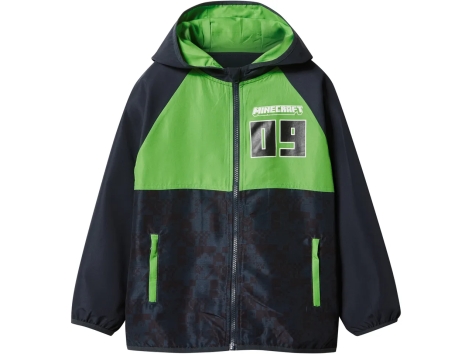 Giacca a vento da bambino “Minecraft”