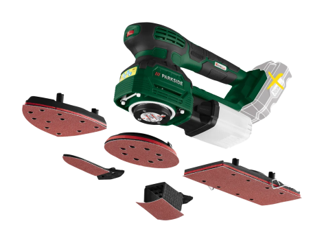 Smerigliatrice mouse ricaricabile 3 in 1