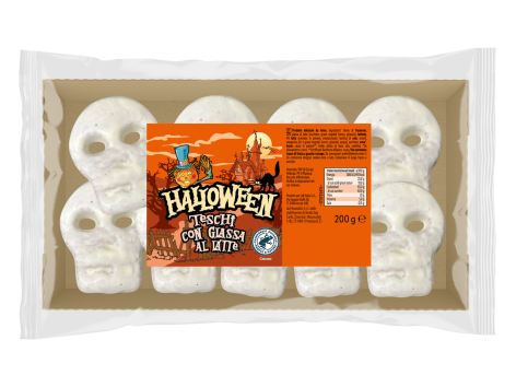 Biscotti a forma di teschio