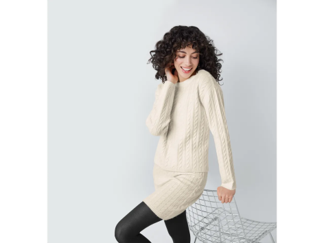 Pullover in maglia da donna