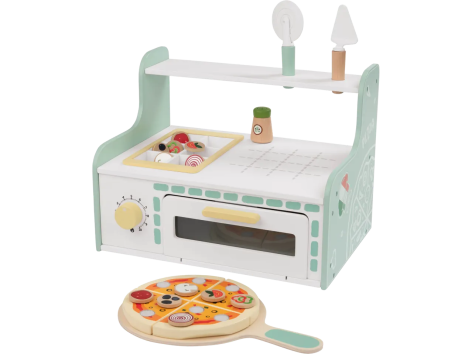 Forno per pizza o carretto dei gelati in legno