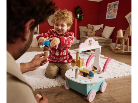 Forno per pizza o carretto dei gelati in legno