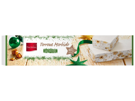 Torrone morbido con nocciole