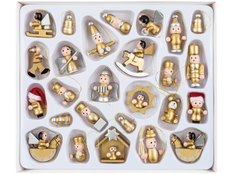 Decorazioni per albero di Natale, 26 pezzi