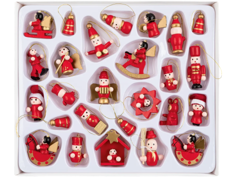 Decorazioni per albero di Natale, 26 pezzi