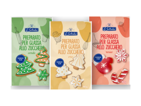 Preparato per glassa allo zucchero