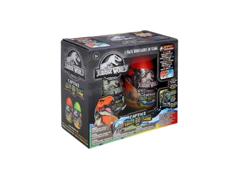 Slime con dinosauri, 1 o 2 pezzi