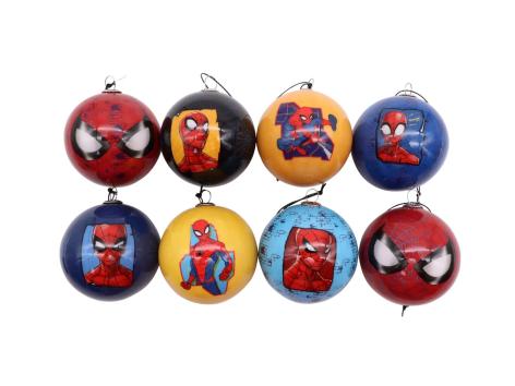 Set palline natalizie "Marvel, Frozen, Mickey Mouse", 8 pezzi