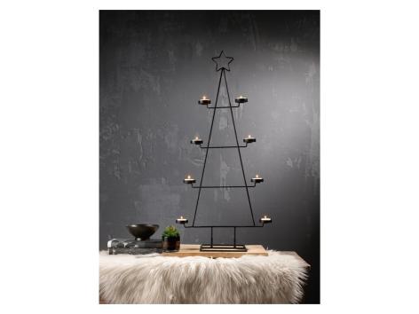 Albero di Natale stilizzato con gancio portalumini