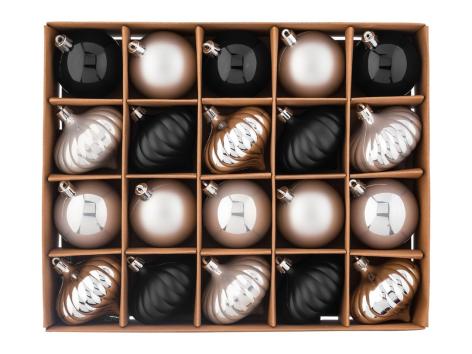 Palline natalizie, 20 o 45 pezzi