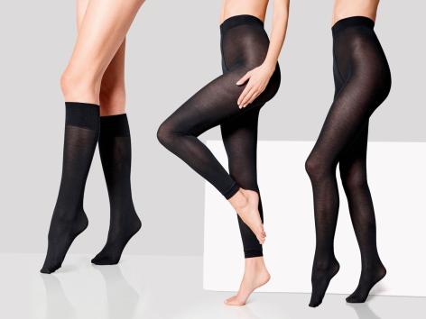 Gambaletti, 2 pezzi, collant o leggings da donna