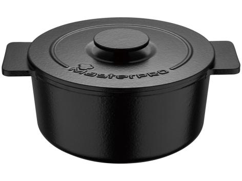 Casseruola in ghisa con coperchio ø 26 cm