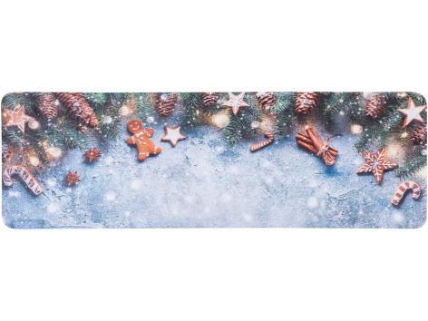 Tappeto natalizio da cucina, 50x150 cm