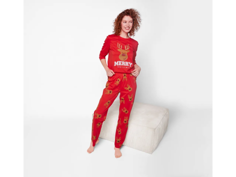 Pigiama natalizio da donna