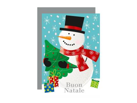 Biglietto di auguri natalizi con effetto sonoro