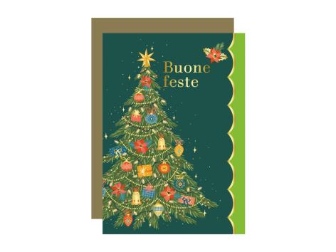 Biglietto di auguri natalizi con effetto sonoro